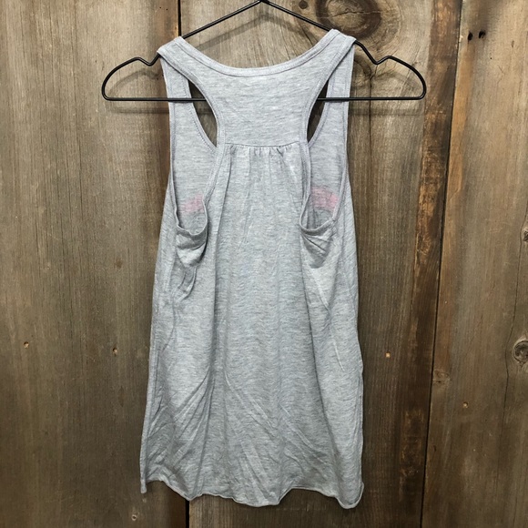 Bella Canvas Good Vibe Tribe Graphic Racerback Tank in Heather Gray Size Small - Picture 4 of 13